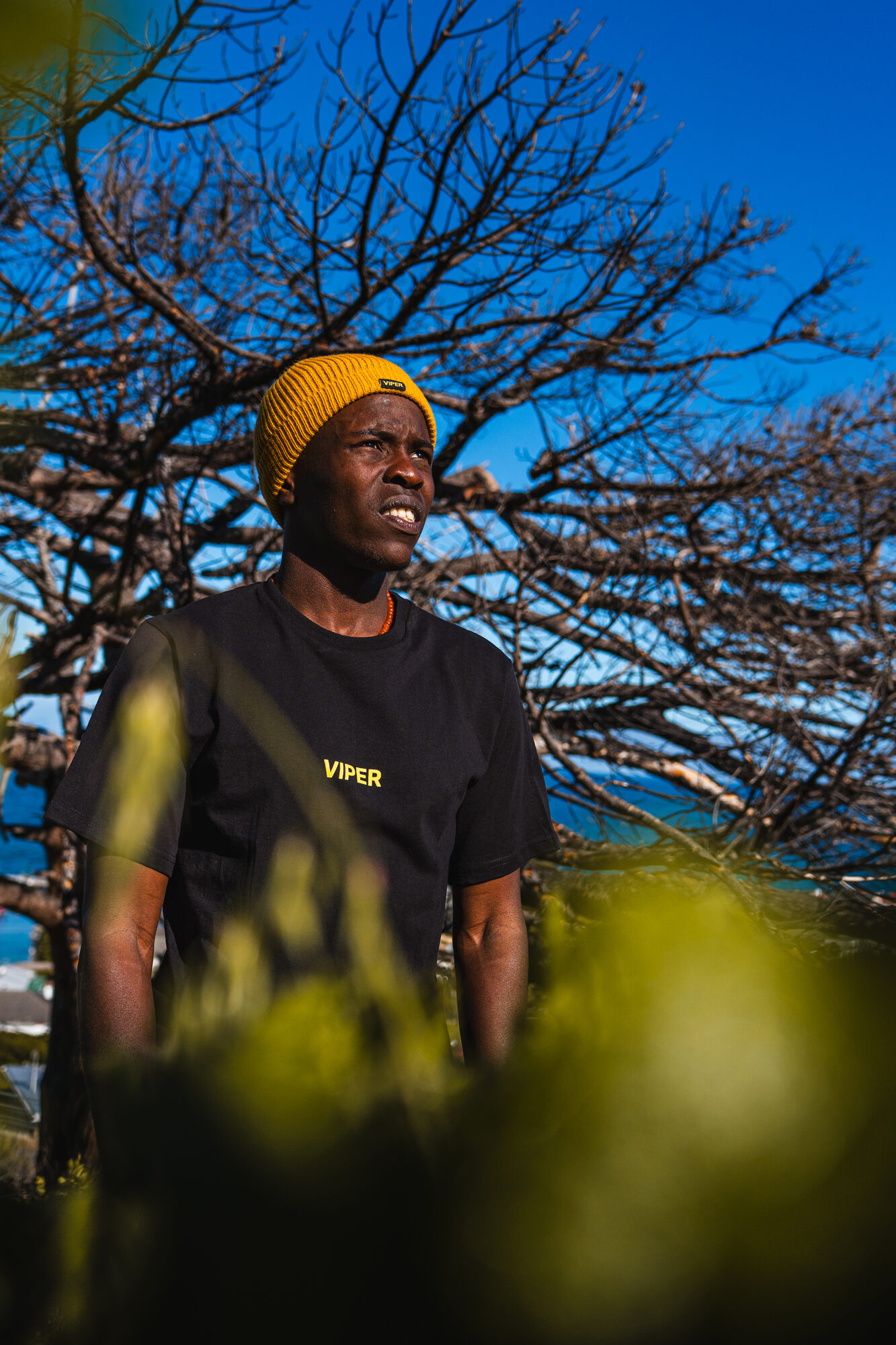 Editorial portraits around Kalk Bay in vivid Atlantic light.