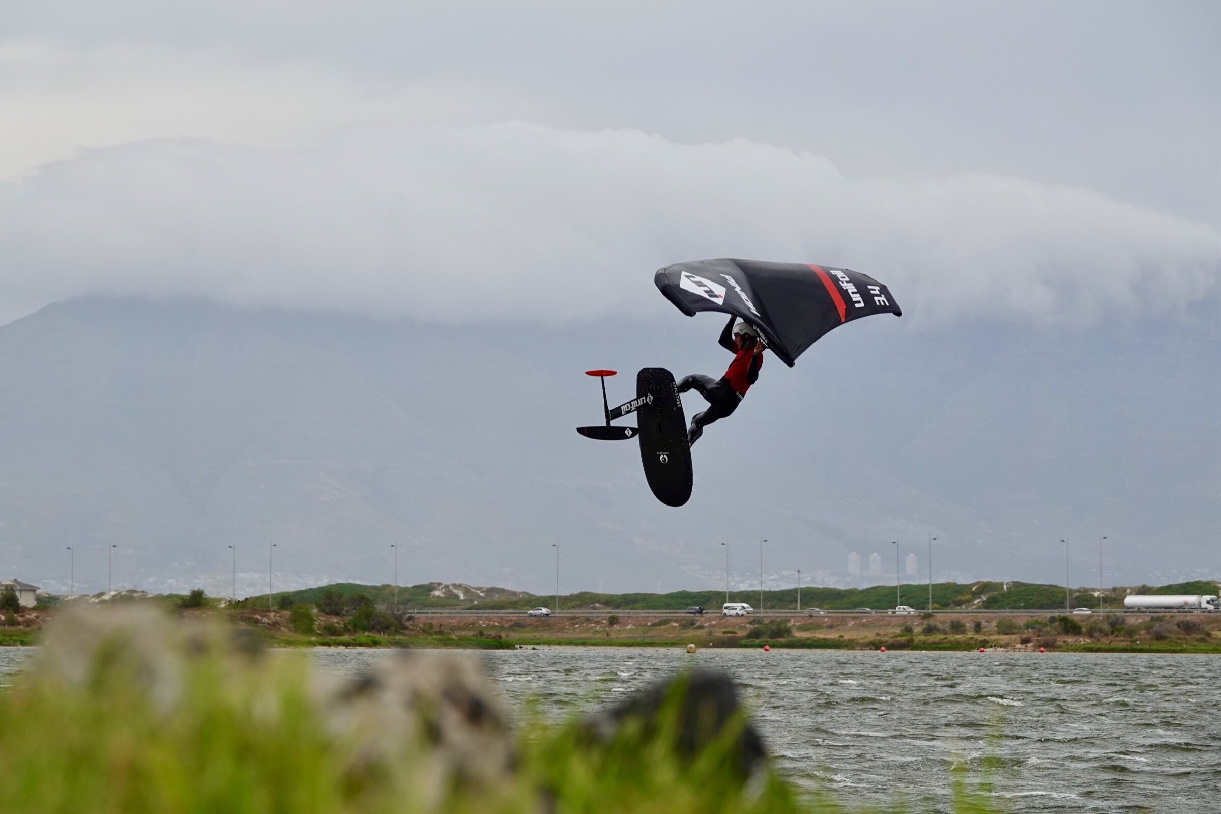 Rights-confirmed foiling action frame from Dylan Wichmann’s water archive.